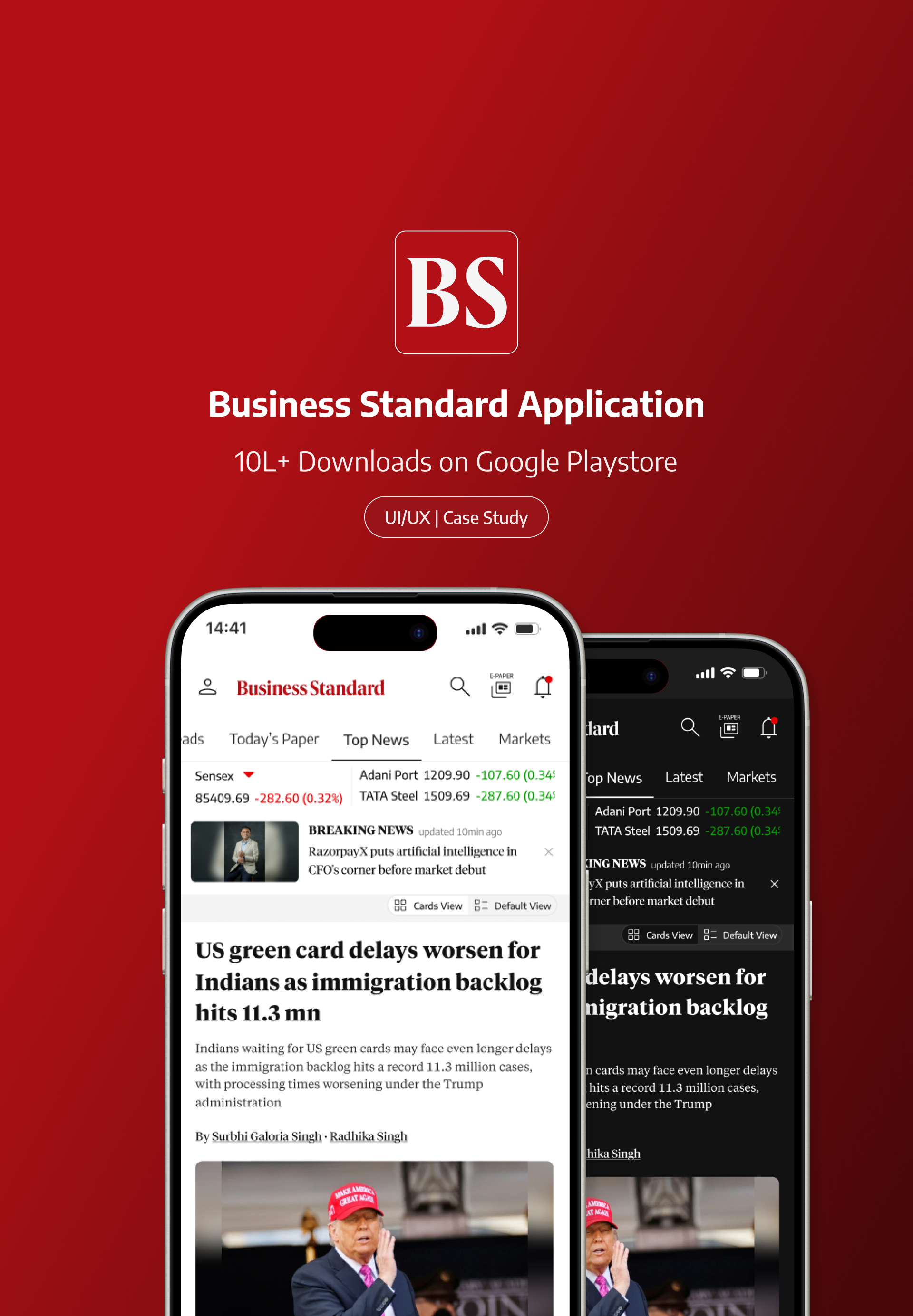 Business Standard Application